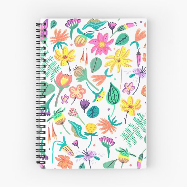 Item preview, Colorful Summer Botanical Floral Pattern designed and sold by ElizabethCoelho.