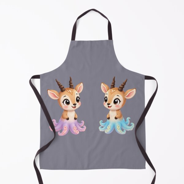 Item preview, Cute Antelope Octopus Hybrid - Kawaii Sea Gazelle designed and sold by Mementoo.