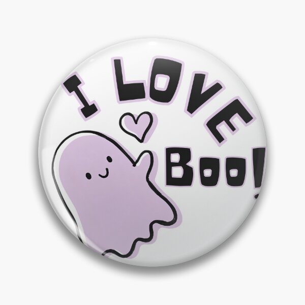 Item preview, I Love Boo! Cute Halloween Ghost | Spooky Halloween Design designed and sold by 22k Lab Studio.