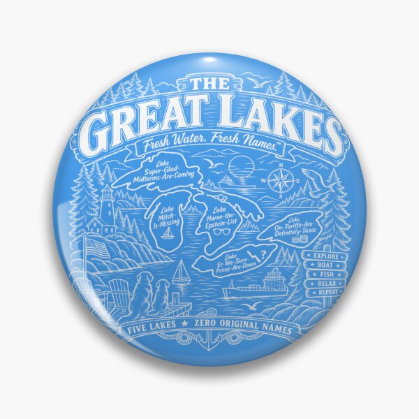 Item preview, The Great Lakes 2026 designed and sold by Staze2023.