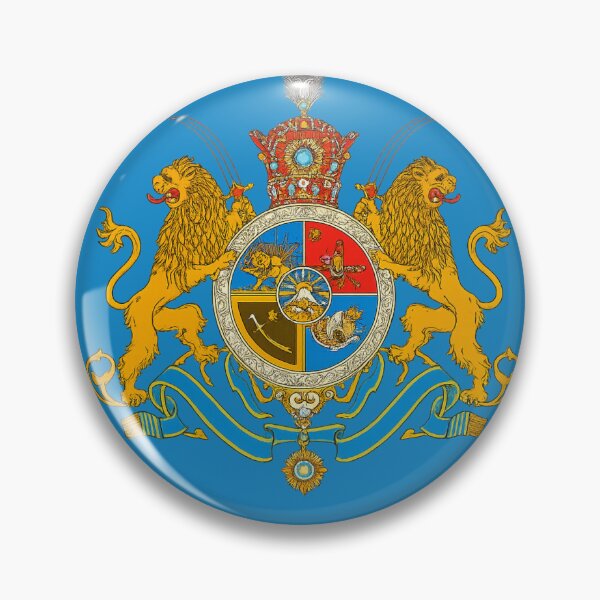 Item preview, Imperial Coat of Arms of Iran – Vintage Persian Royal Emblem designed and sold by Merida7.