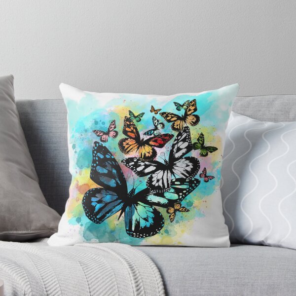 Item preview, Elegant Butterflies In Flight Digital Watercolors Design Art designed and sold by DEC02.