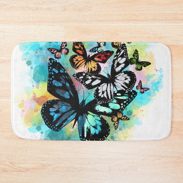Item preview, Elegant Butterflies In Flight Digital Watercolors Design Art designed and sold by DEC02.