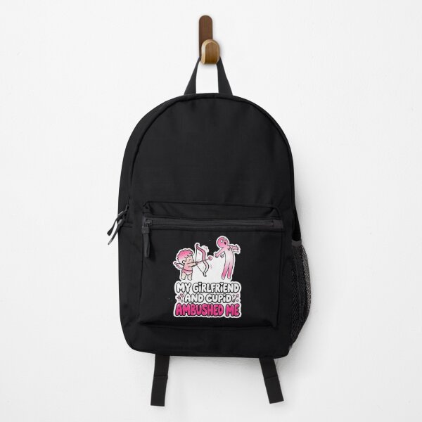 Item preview, My Girlfriend and Cupid Ambushed Me - Funny Valentine's Day Design designed and sold by CopyVibes.