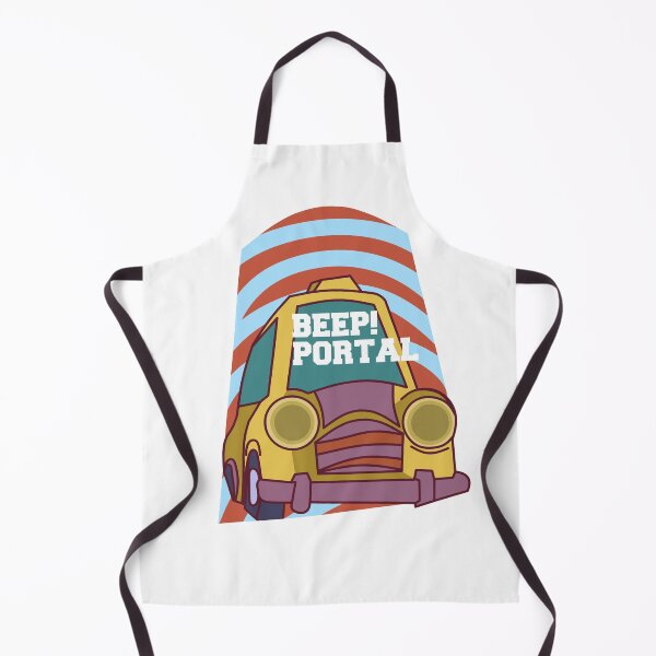 Item preview, Beep Portal Retro Taxi Surreal Car Transport designed and sold by KaelenStudio.
