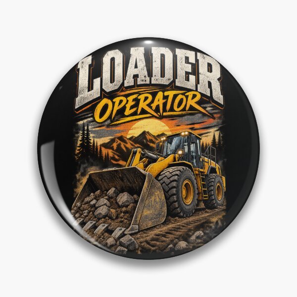 Item preview, Loader Operator Heavy Equipment Construction Design designed and sold by JKDJ.