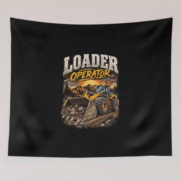 Item preview, Loader Operator Heavy Equipment Construction Design designed and sold by JKDJ.