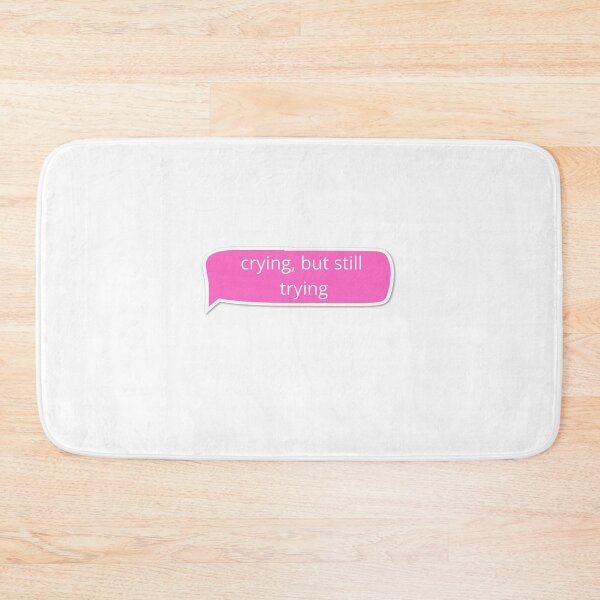 Item preview, Crying, but still trying designed and sold by niiceshop.