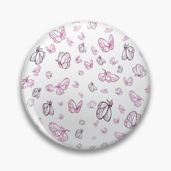 Item preview, Colorful Moths- Fuschia designed and sold by WhaleAndAphid.