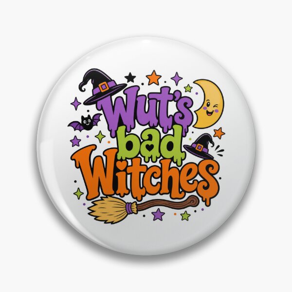 Item preview, Wut's bad witches designed and sold by ComedyPets.