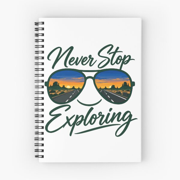 Item preview, Never Stop Exploring Road Life designed and sold by fadilow.