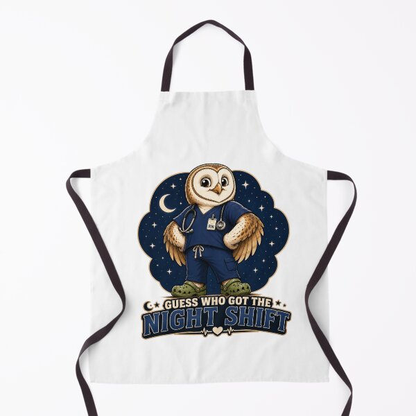 Item preview, Guess who got the night shift designed and sold by BigfeetLittlepaws.