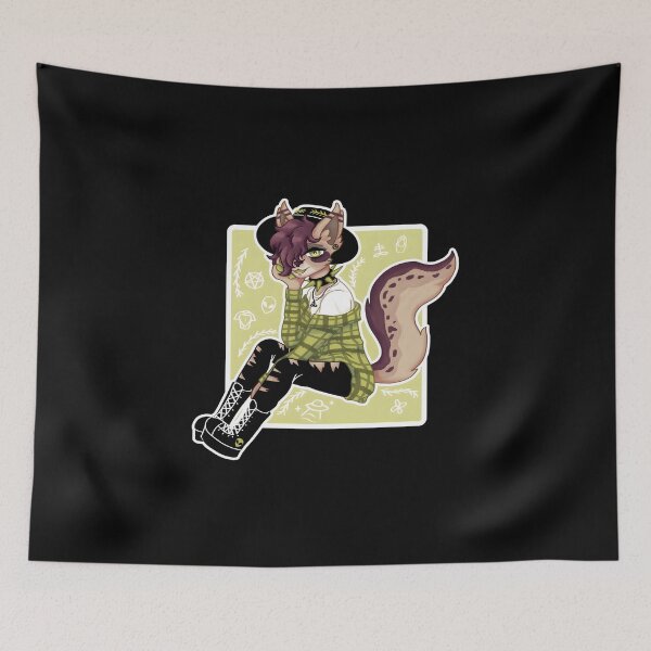 Item preview, Charming Anthropomorphic Character in Cozy Fashion designed and sold by Catsi-Nook-Art.