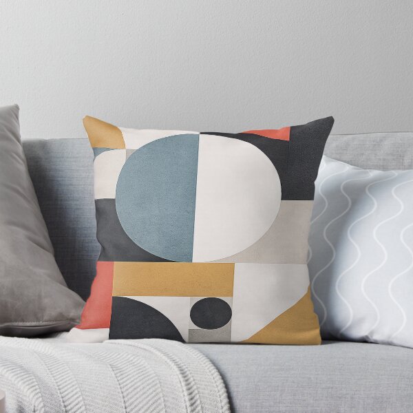 Item preview, Modern Geometric Harmony – Abstract Bauhaus Composition designed and sold by rigelcreation.