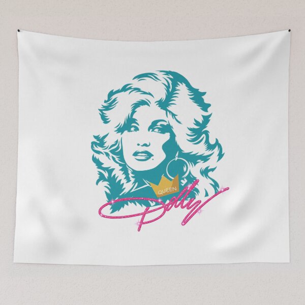 Item preview, Queen Dolly Parton designed and sold by TrashFromAsh.