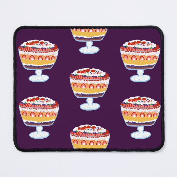 Item preview, Delicious Afternoon Tea Trifle British Dessert Elegant Purple designed and sold by Designs by Sara Felton.