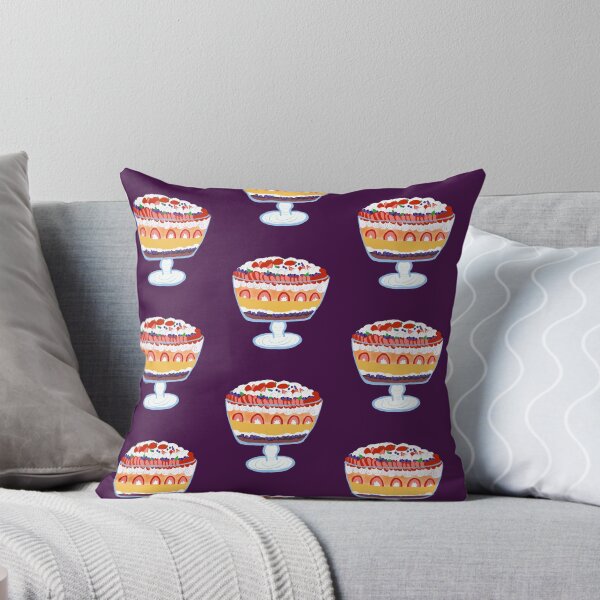 Item preview, Delicious Afternoon Tea Trifle British Dessert Elegant Purple designed and sold by Designs by Sara Felton.