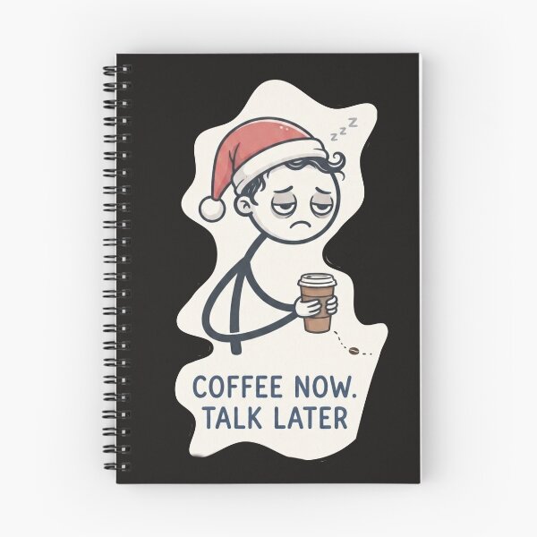 Item preview, COFFEE NOW. TALK LATER (Stick Man) designed and sold by SimiDach.