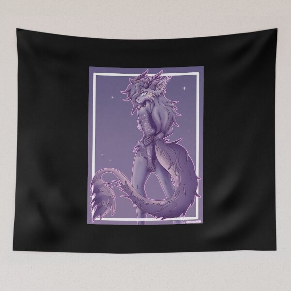 Item preview, Mystical Creature with Antlers and Tail designed and sold by Catsi-Nook-Art.