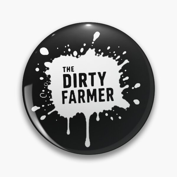 Item preview, The Dirty Farmer in white designed and sold by TheDirtyFarmer.