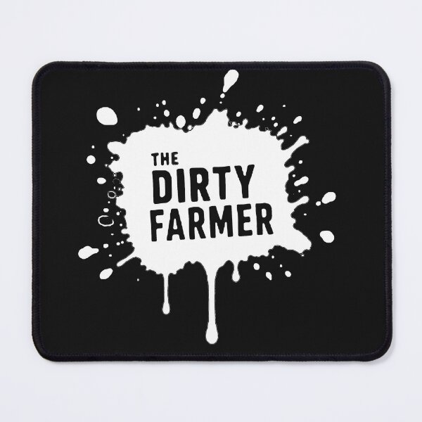 Item preview, The Dirty Farmer in white designed and sold by TheDirtyFarmer.