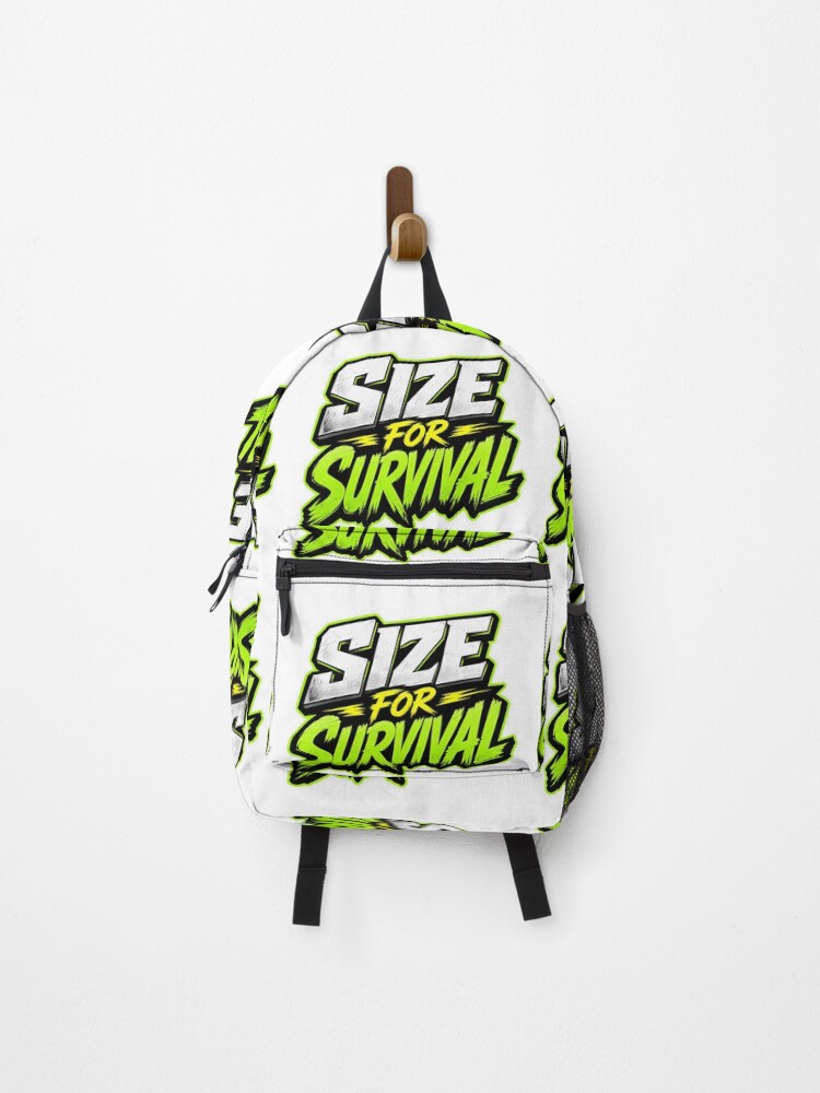 Thumbnail 1 of 3, Backpack, Size for Survival Trading Risk Management designed and sold by VolatilityEdge.