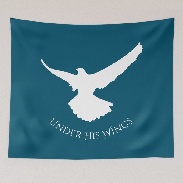 Item preview, Under His Wings – Christian Dove Faith Design designed and sold by Sachie's Studio.