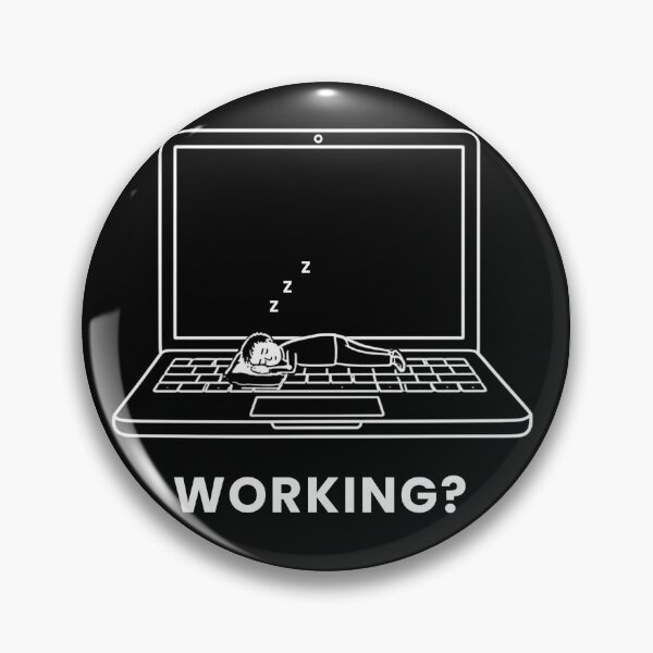 Item preview, Working? Funny Sleeping on Laptop – Relatable Work Humor T-Shirt designed and sold by SakuraHQ.