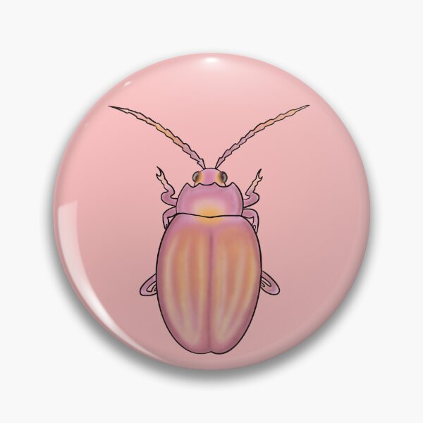 Item preview, Pink Flea Beetle designed and sold by Strataes.