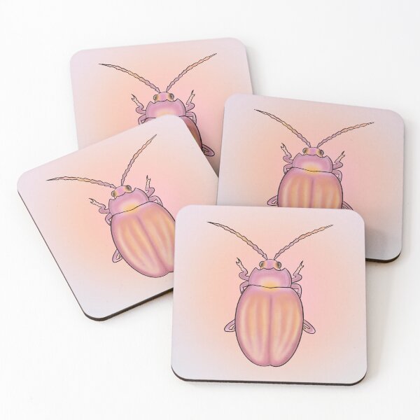 Item preview, Pink Flea Beetle designed and sold by Strataes.