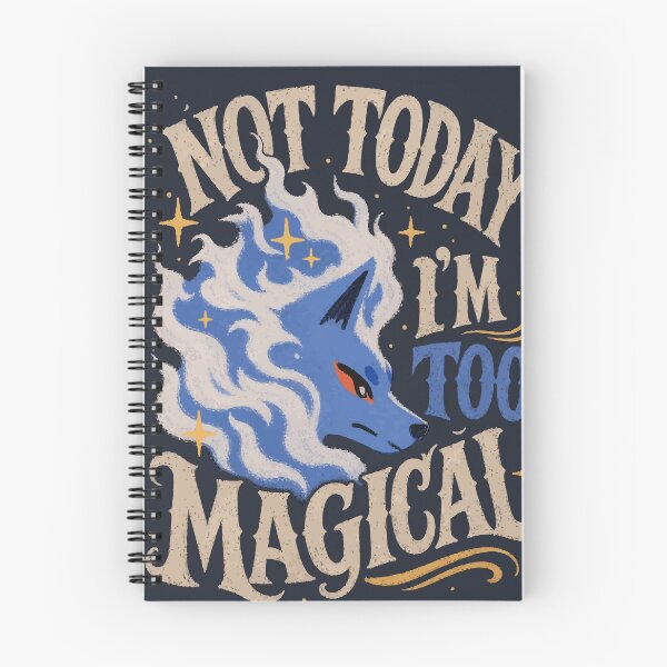 Item preview, Not Today I Am Too Magical Fantasy Fox Design designed and sold by Orivane Shop.
