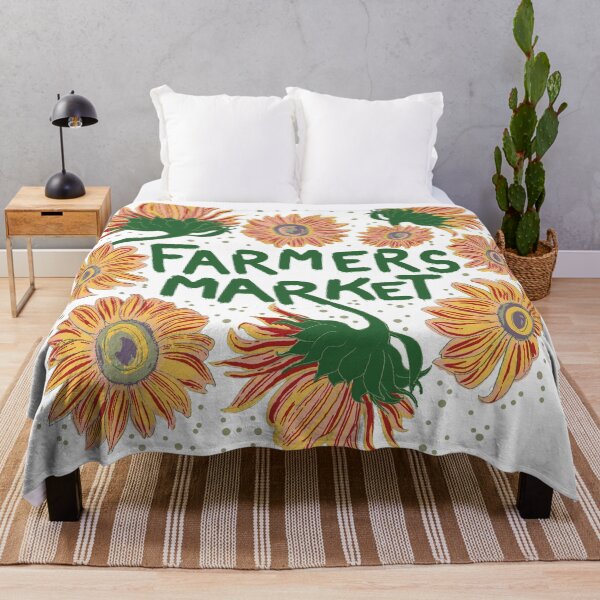 Item preview, Farmers Market Sunflower Wreath designed and sold by Vibezgarden.