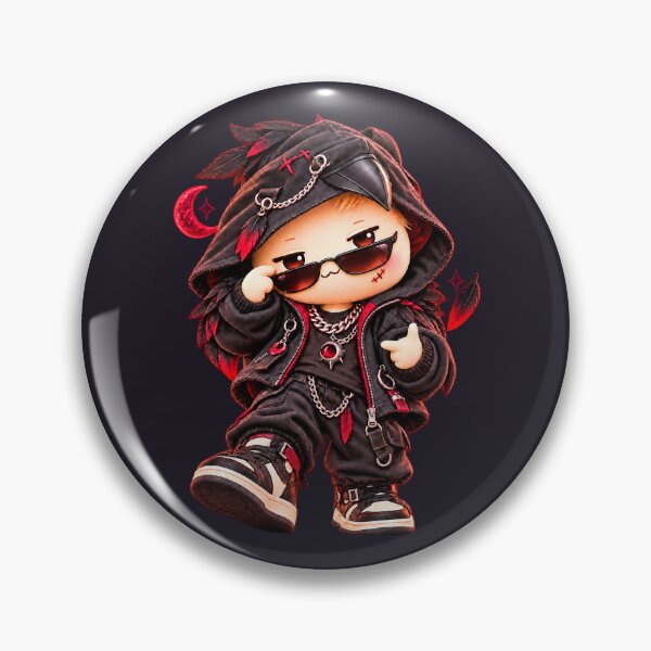 Item preview, Cute Gothic Raven Halloween Mochi designed and sold by ImagenFusionP.