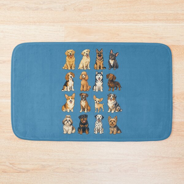 Item preview, The Paw-some Lineup – 16 Dog Breeds designed and sold by NinaCreator.