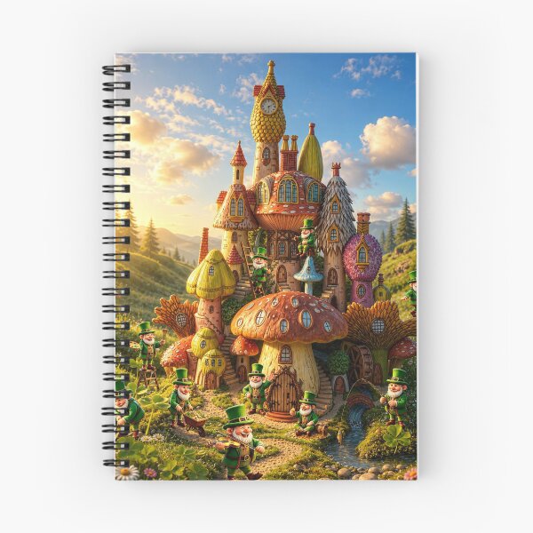 Item preview, Leprechaun’s village at the end of every rainbow. designed and sold by Jonsmartdesigns.