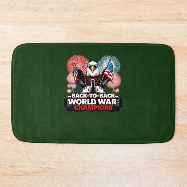 Item preview, Patriotic Bald Eagle On Battle Tank 93 designed and sold by CosmicCherryArt.