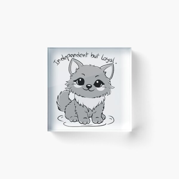 Item preview, Independent but Loyal Dog designed and sold by Phyllya Design.