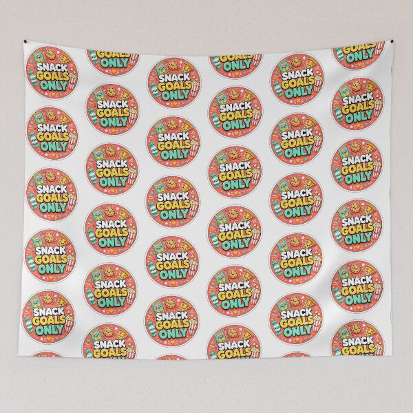 Item preview, Snack Goals Only designed and sold by RedRubyBubble.