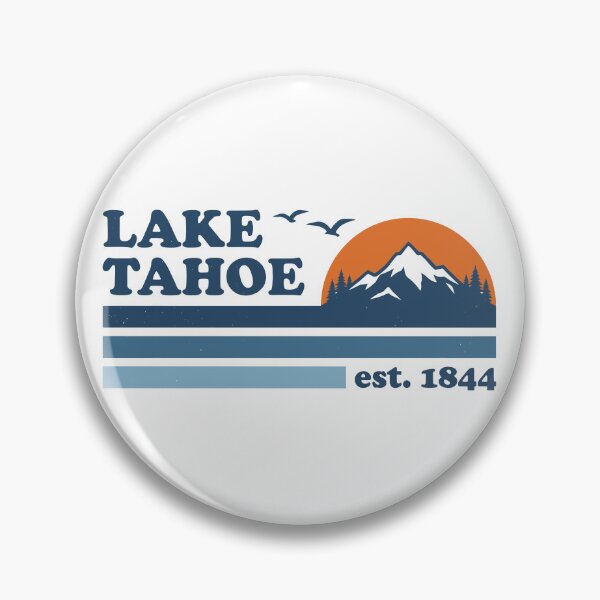 Item preview, Lake Tahoe Est. 1844 Mountain Lake Outdoors Travel Adventurer designed and sold by lightylegal.