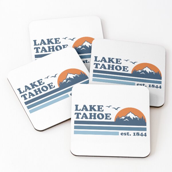 Item preview, Lake Tahoe Est. 1844 Mountain Lake Outdoors Travel Adventurer designed and sold by lightylegal.