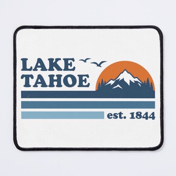 Item preview, Lake Tahoe Est. 1844 Mountain Lake Outdoors Travel Adventurer designed and sold by lightylegal.