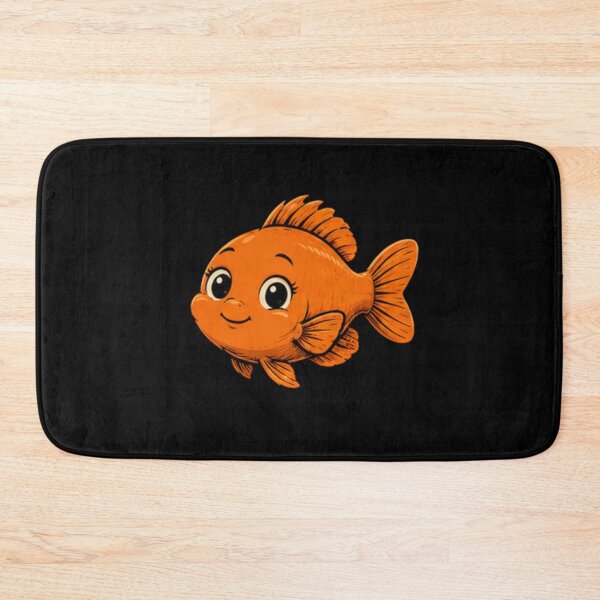 Item preview, Cute garibaldi fish designed and sold by Konvero.