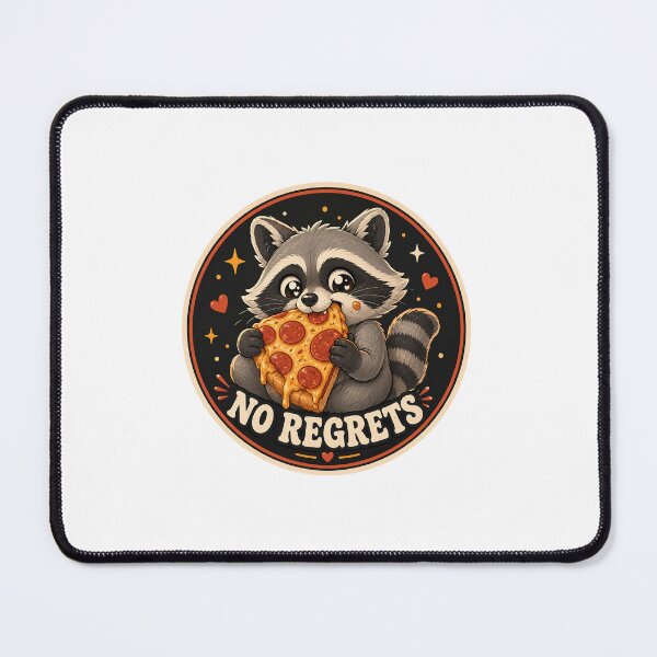 Item preview, Raccoon No Regrets designed and sold by RedRubyBubble.
