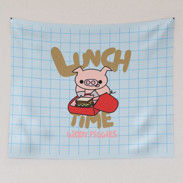 Item preview, Giddy Piggies Lunchtime designed and sold by Giddy Piggies.