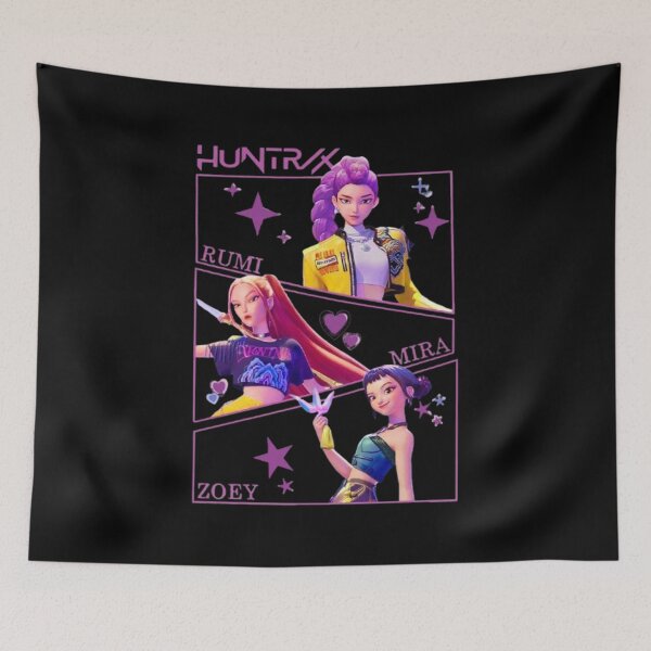 Item preview, HUNTR/X Kpop Demon Hunters Retro designed and sold by jordiyakout28.