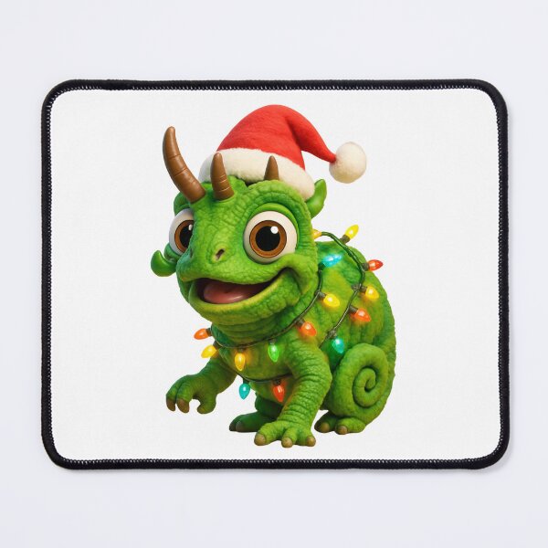 Item preview, Festive Jackson’s Chameleon Christmas Lights designed and sold by Sillytoe.
