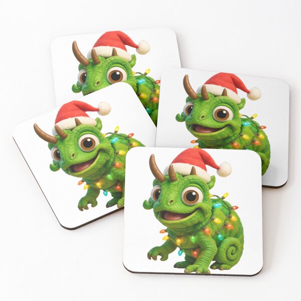 Item preview, Festive Jackson’s Chameleon Christmas Lights designed and sold by Sillytoe.