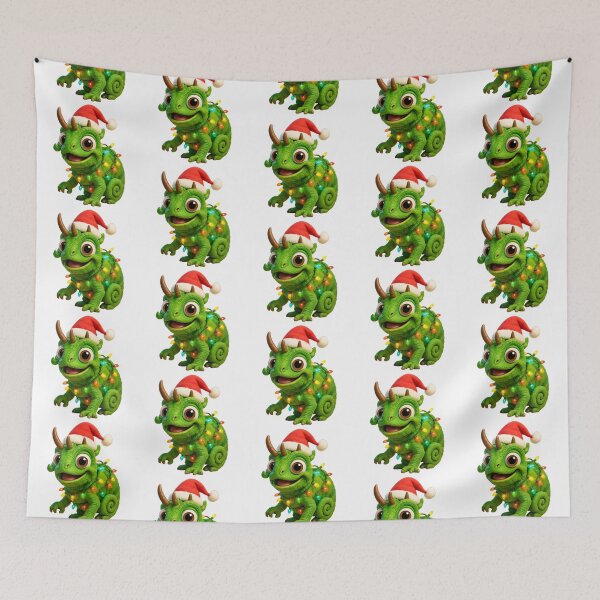 Item preview, Festive Jackson’s Chameleon Christmas Lights designed and sold by Sillytoe.