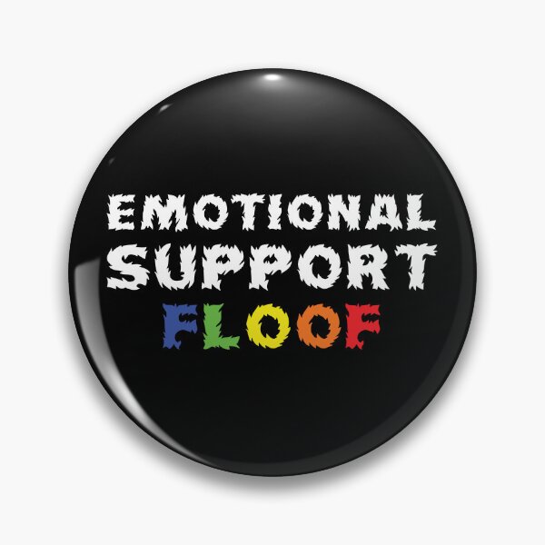 Item preview, Emotional Support Floof designed and sold by StarTraveler.