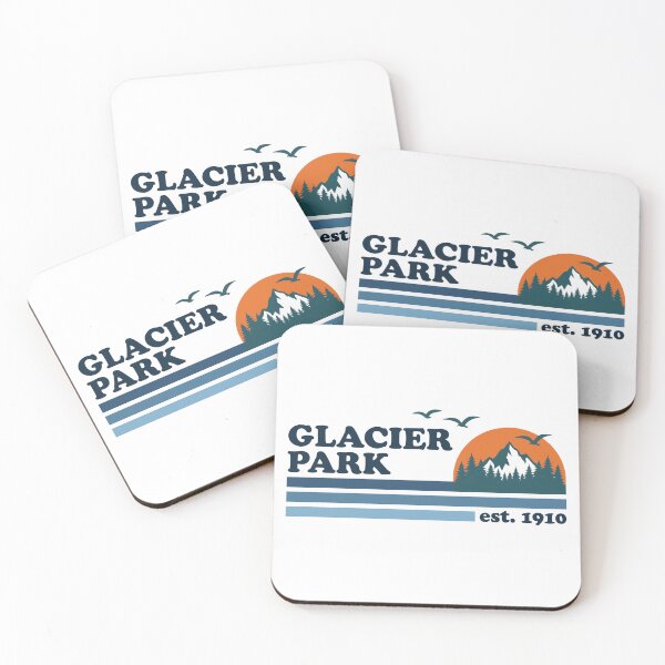 Item preview, Glacier Park Established 1910 National Park Outdoors Traveler Hiking designed and sold by lightylegal.